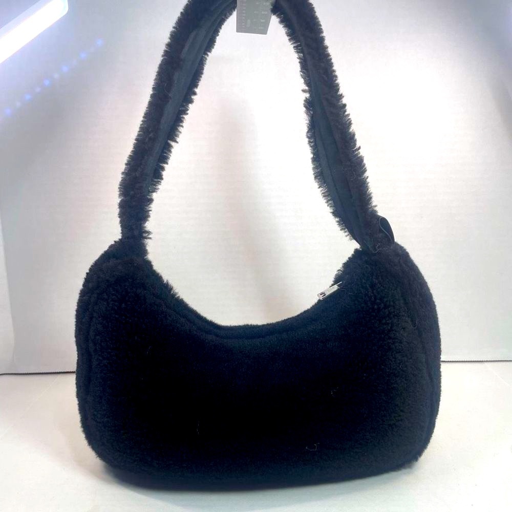 BNWT Yves Salomon Genuine Shearling Shoulder Bag PRICE FIRM NO DISCOUNTS! - Picture 6 of 15